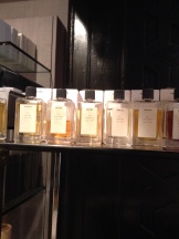 Prada perfumes at Liberty's