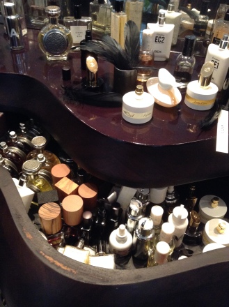 The treasure chest at Avery perfumery